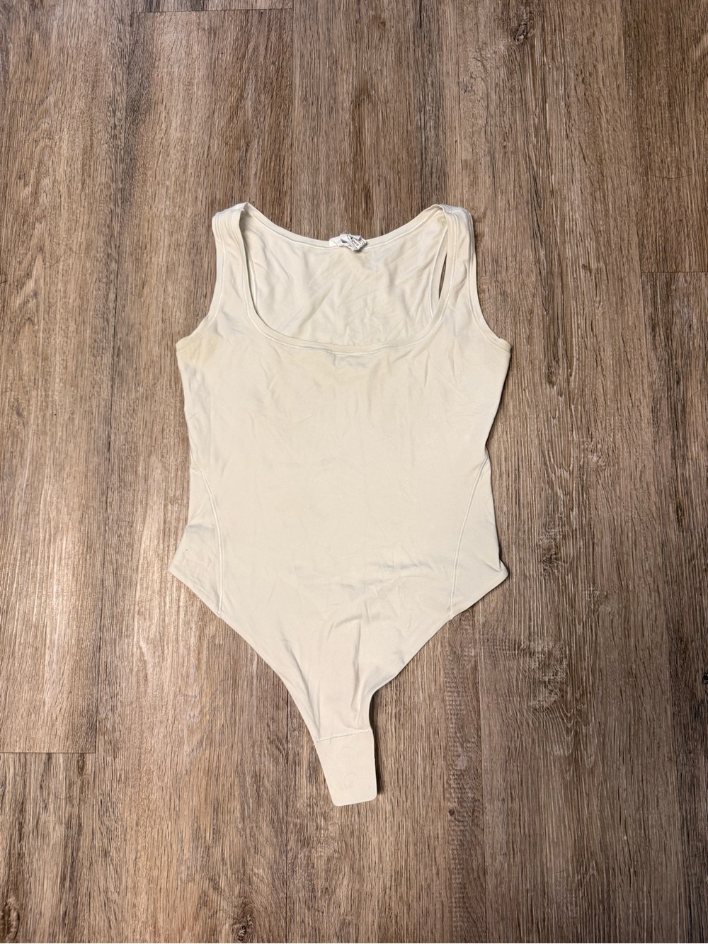Lululemon Off White/Ivory Bodysuit